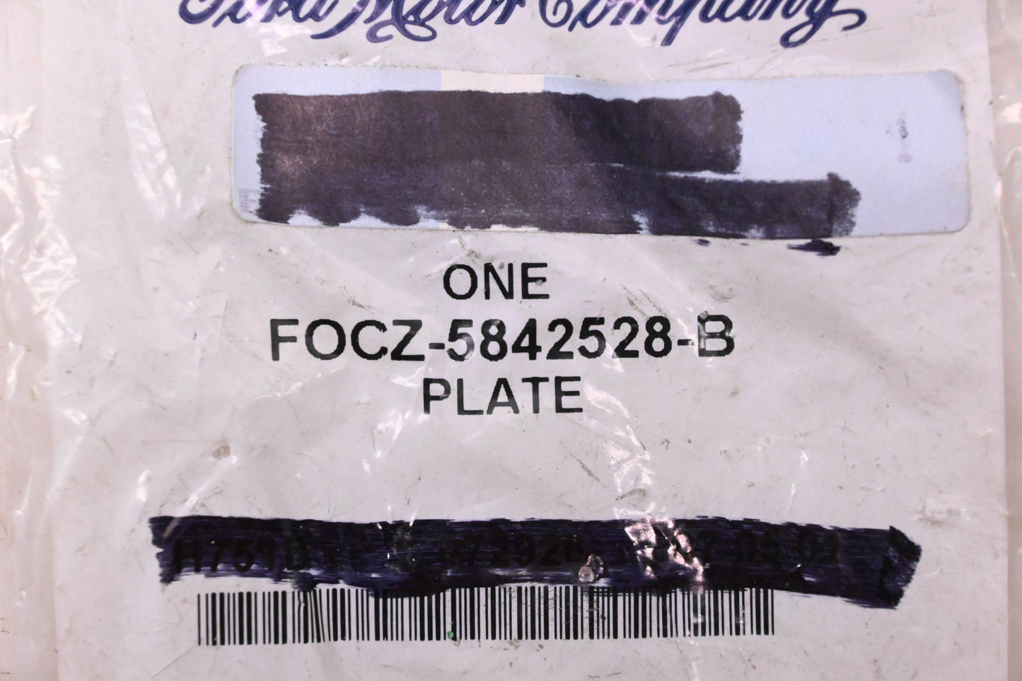 New OEM Ford FOCZ-5842528-B Ford Emblem Nameplate NOS