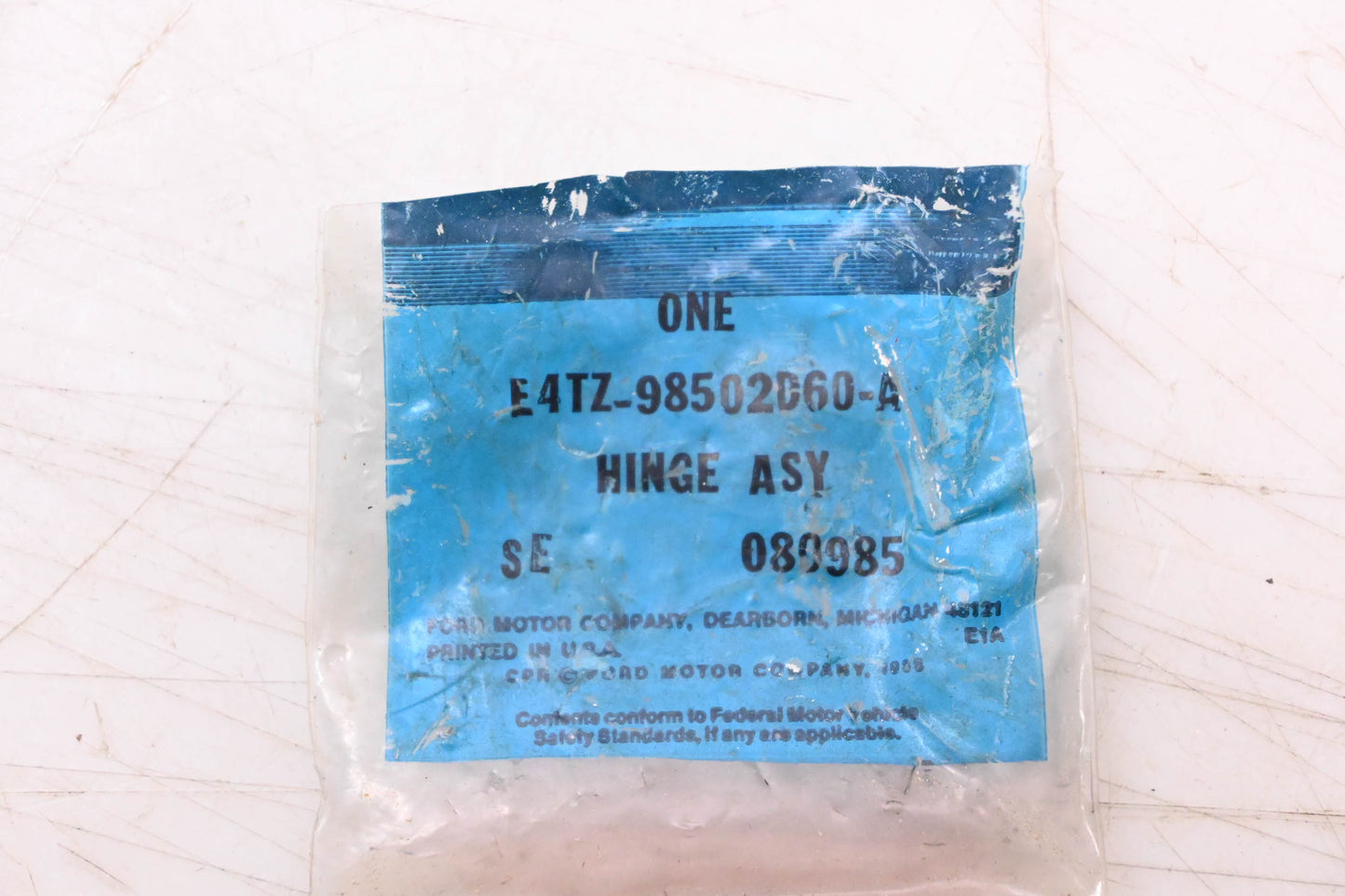 New OEM Ford E4TZ-98502D60-A Hinge Assembly NOS