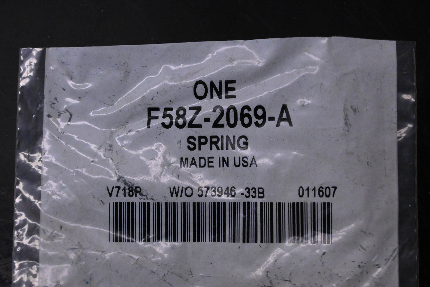 New OEM Ford F58Z-2069-A Retracting Spring NOS
