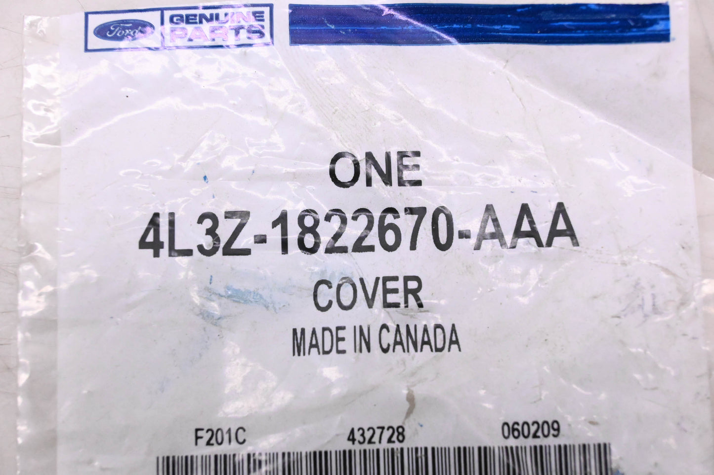 New OEM Ford 4L3Z-1822670-AAA Cover NOS
