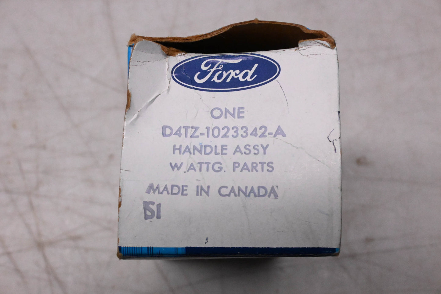 New OEM Ford D4TZ-1023342-A Interior Door Handle Assembly Kit NOS