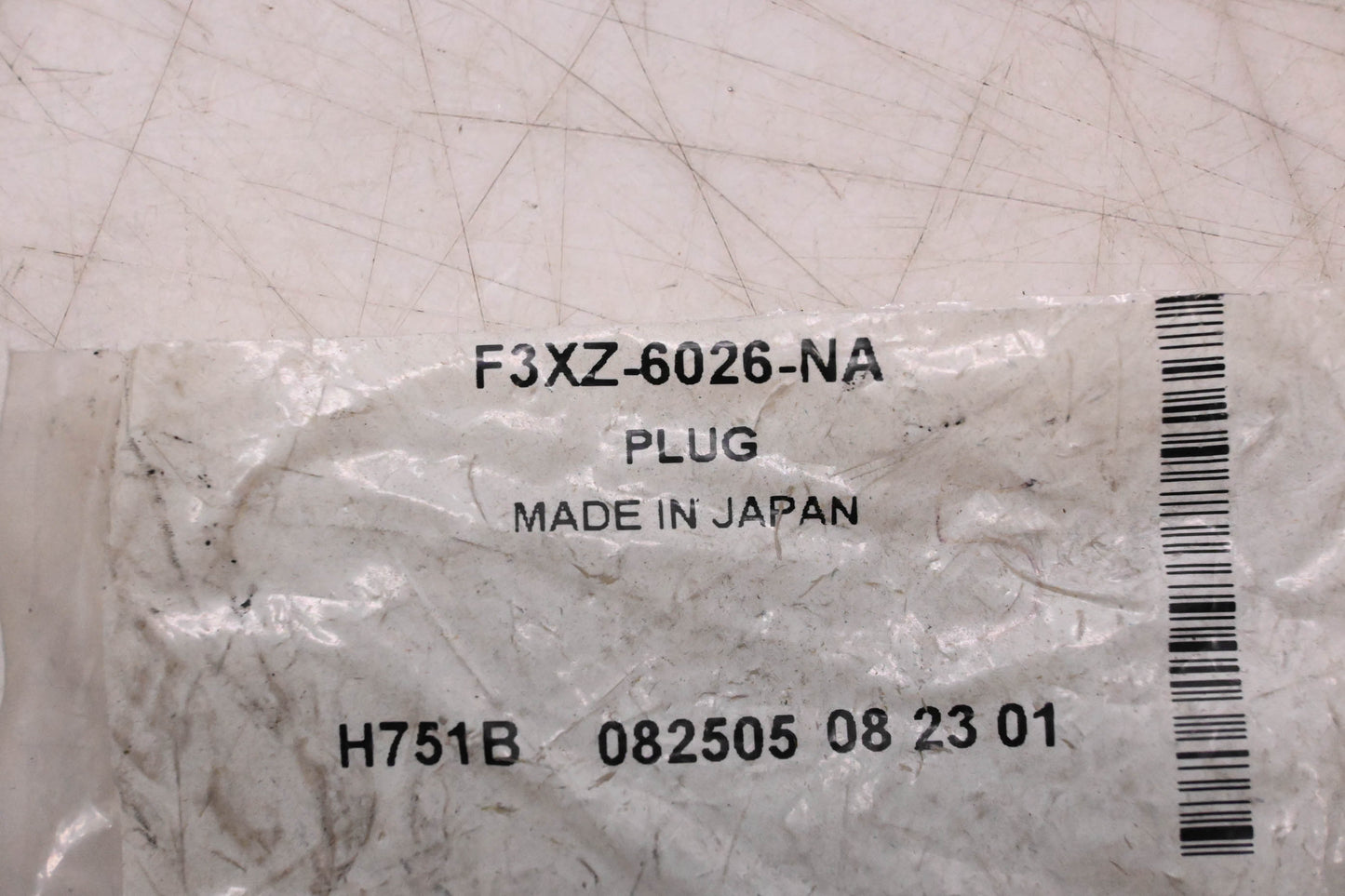 New OEM Ford F3XZ-6026-NA Engine Block Plugs Qty 2 NOS