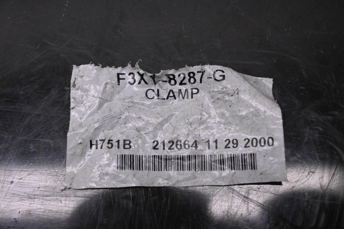 New OEM Ford F3XY-8287-G Hose Clamp NOS