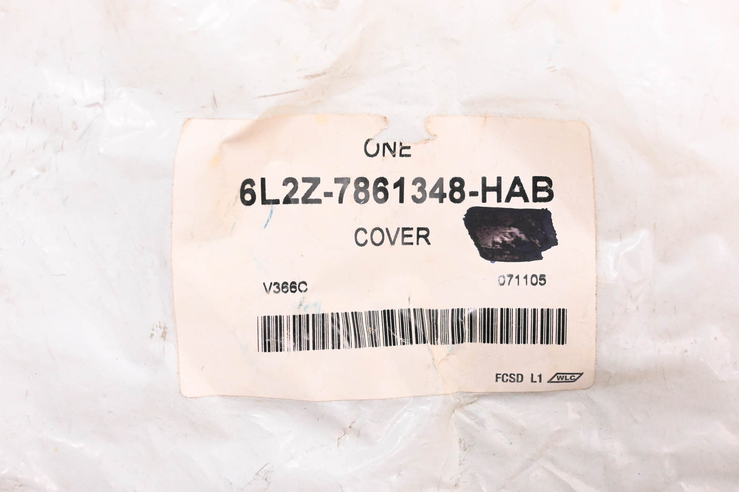New OEM Ford 6L2Z-7861348-HAB Latch Cover NOS