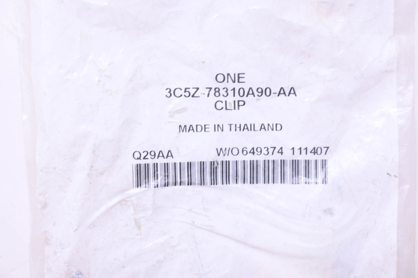 New OEM Ford 3C5Z-78310A90-AA, 3C5Z78310A90AA Retainer Clip NOS