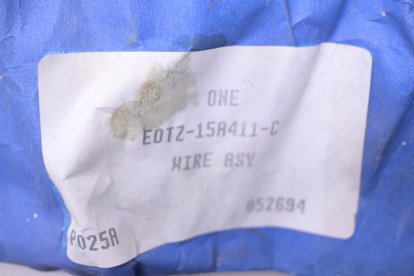 New OEM Ford E0TZ-15A411-C Wire Assembly NOS