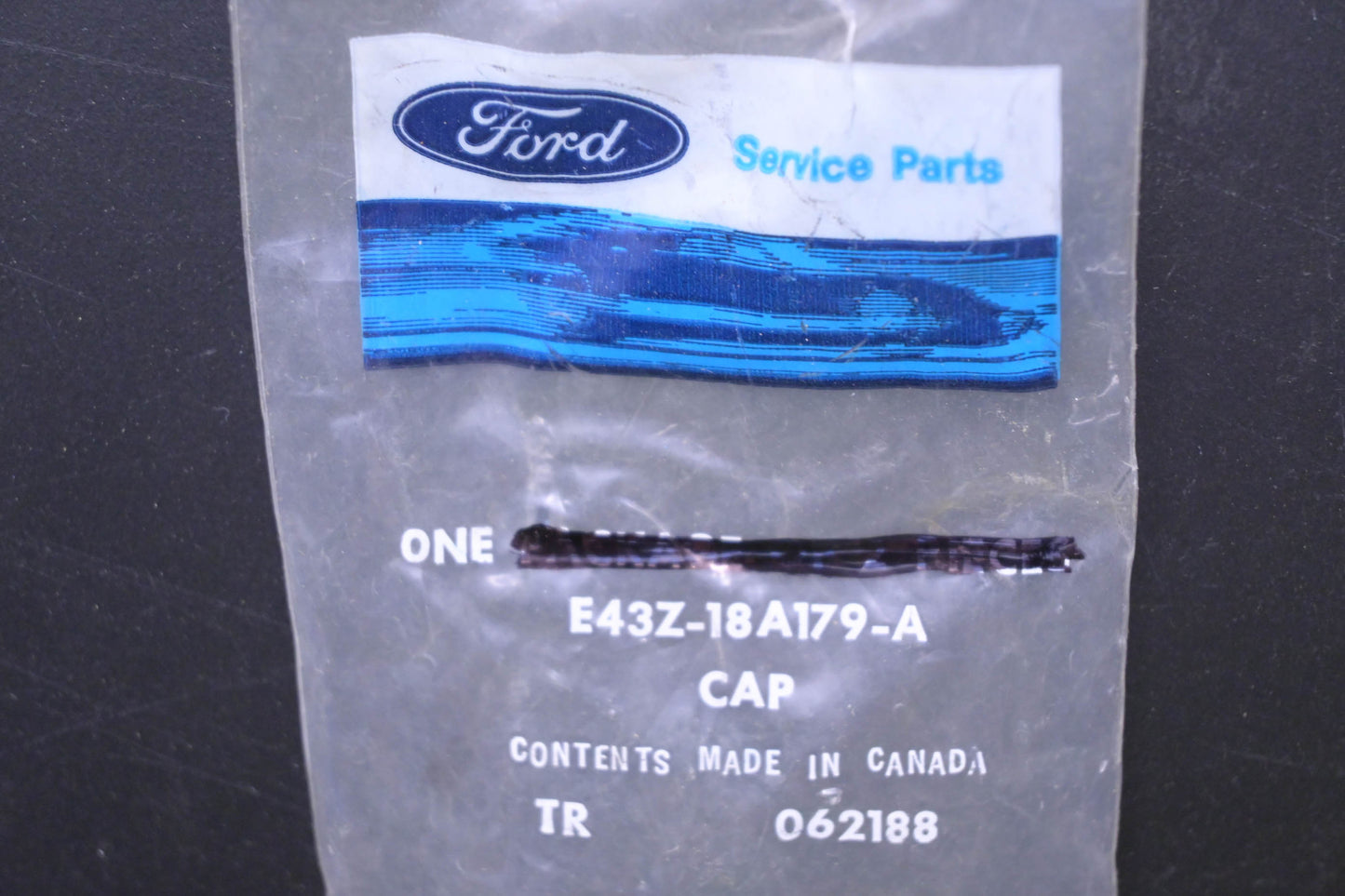 New OEM Ford E43Z-18A179-A Cover Cap NOS