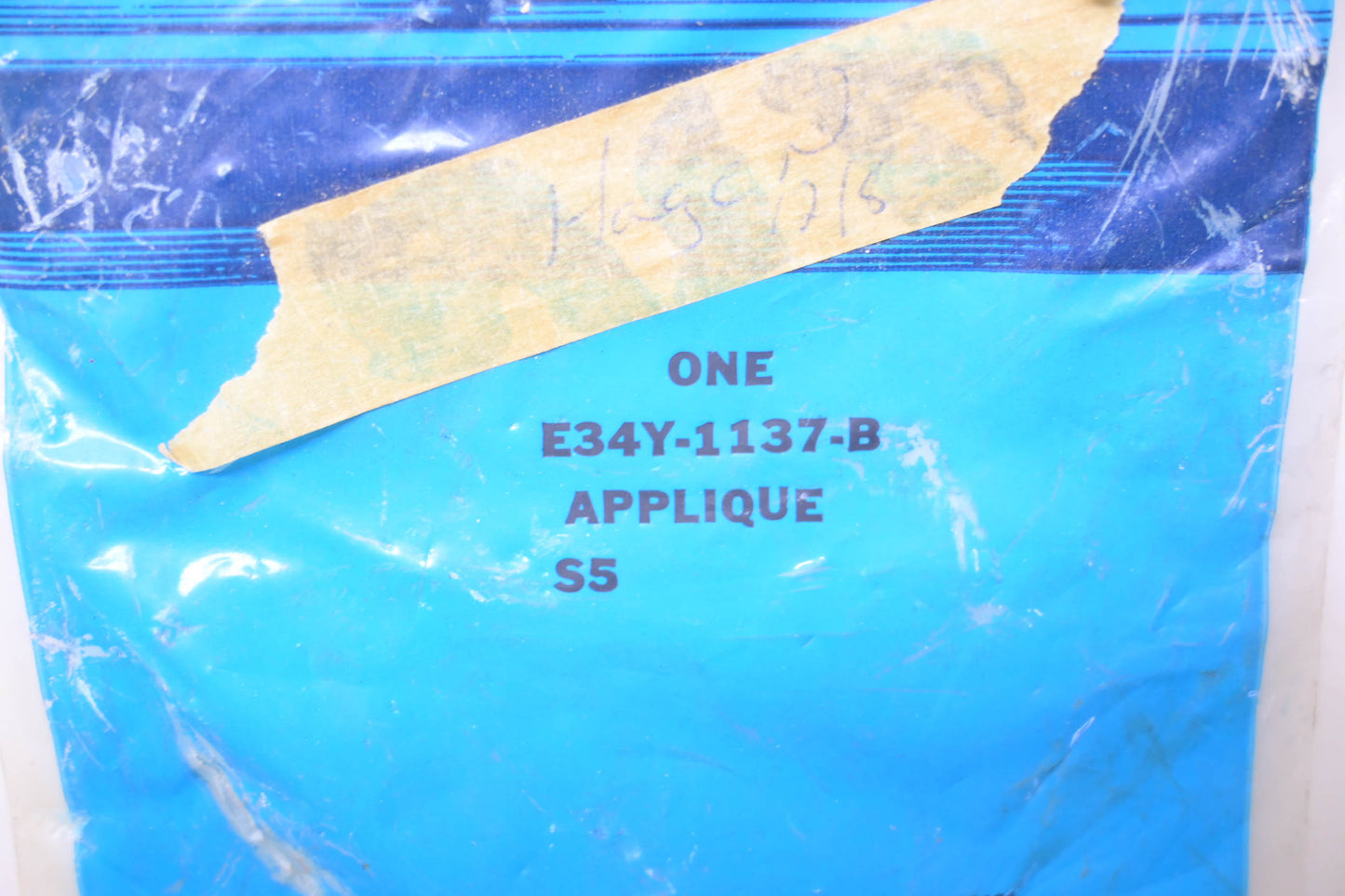 New OEM Ford E34Y-1137-B Wheel Center Applique NOS