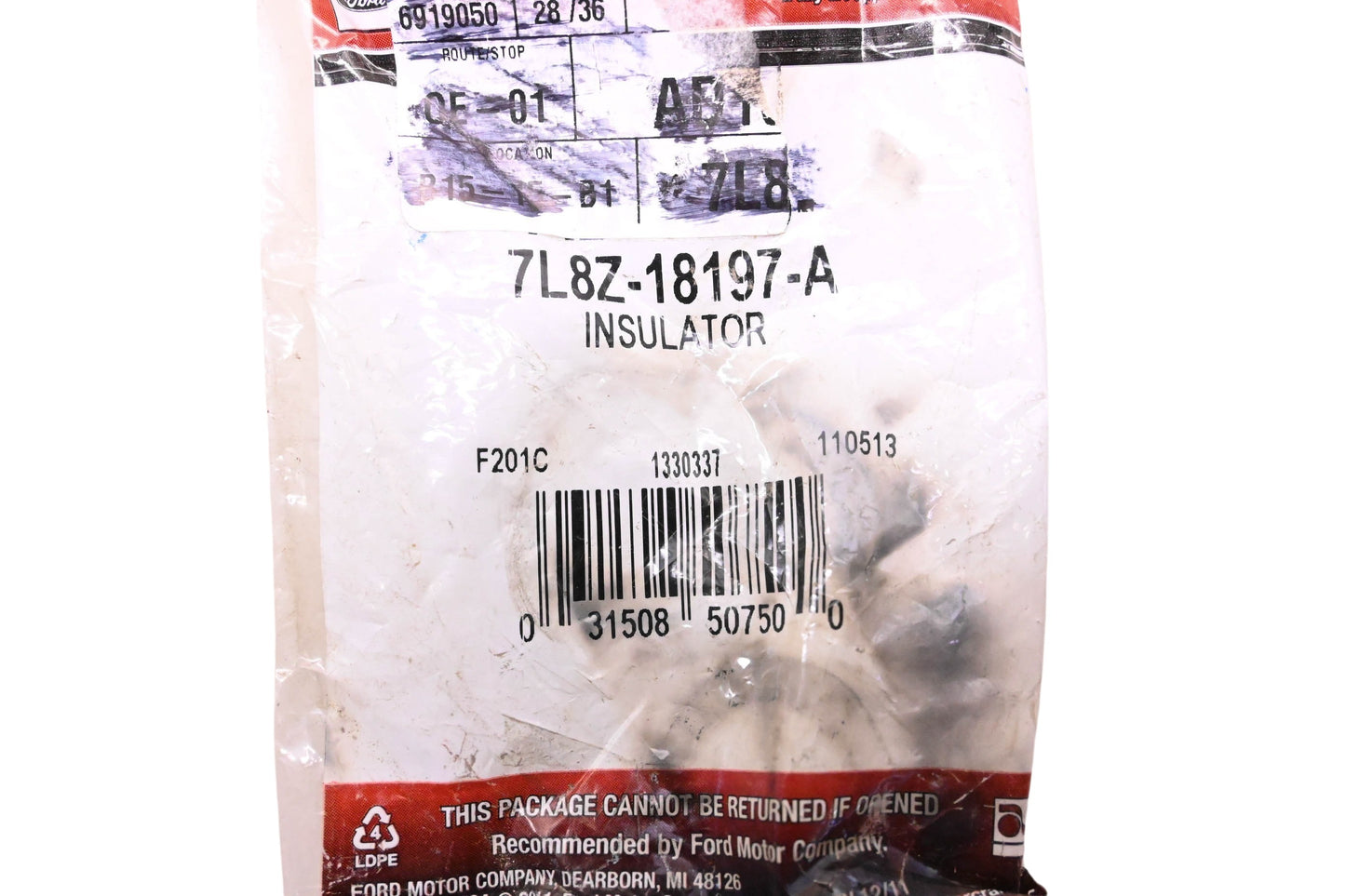 New OEM Motorcraft AD-1056, 7L8Z-18197-A Shock Mount Insulator NOS