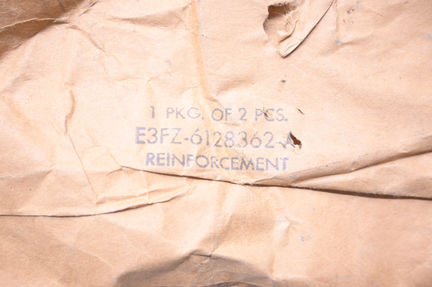 New OEM Ford E3FZ-6128362-A Stricker Reinforcement Plates NOS