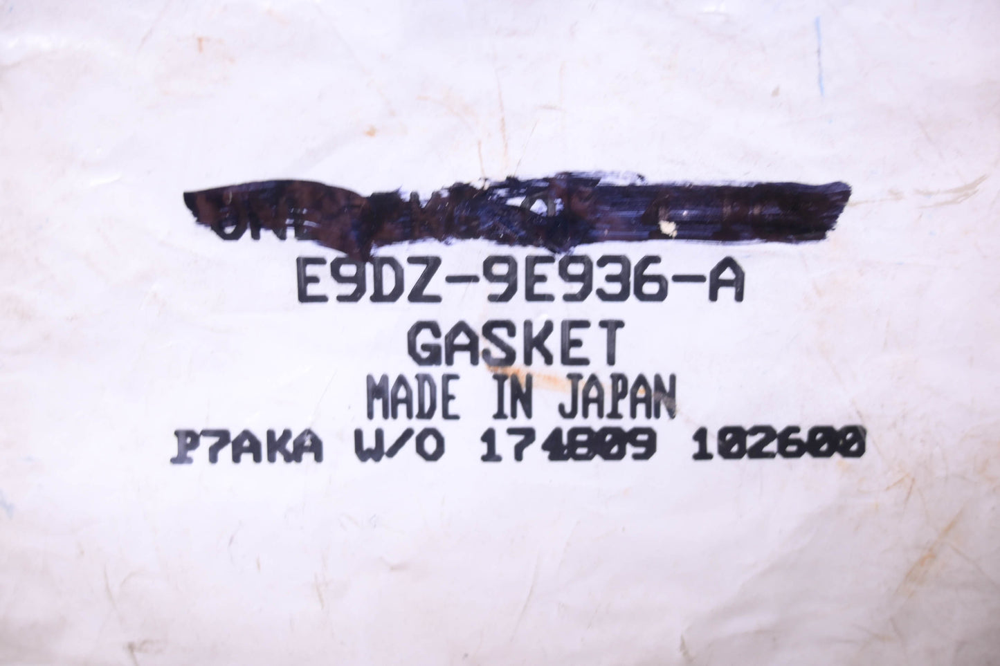 New OEM Ford E9DZ-9E936-A Gasket NOS