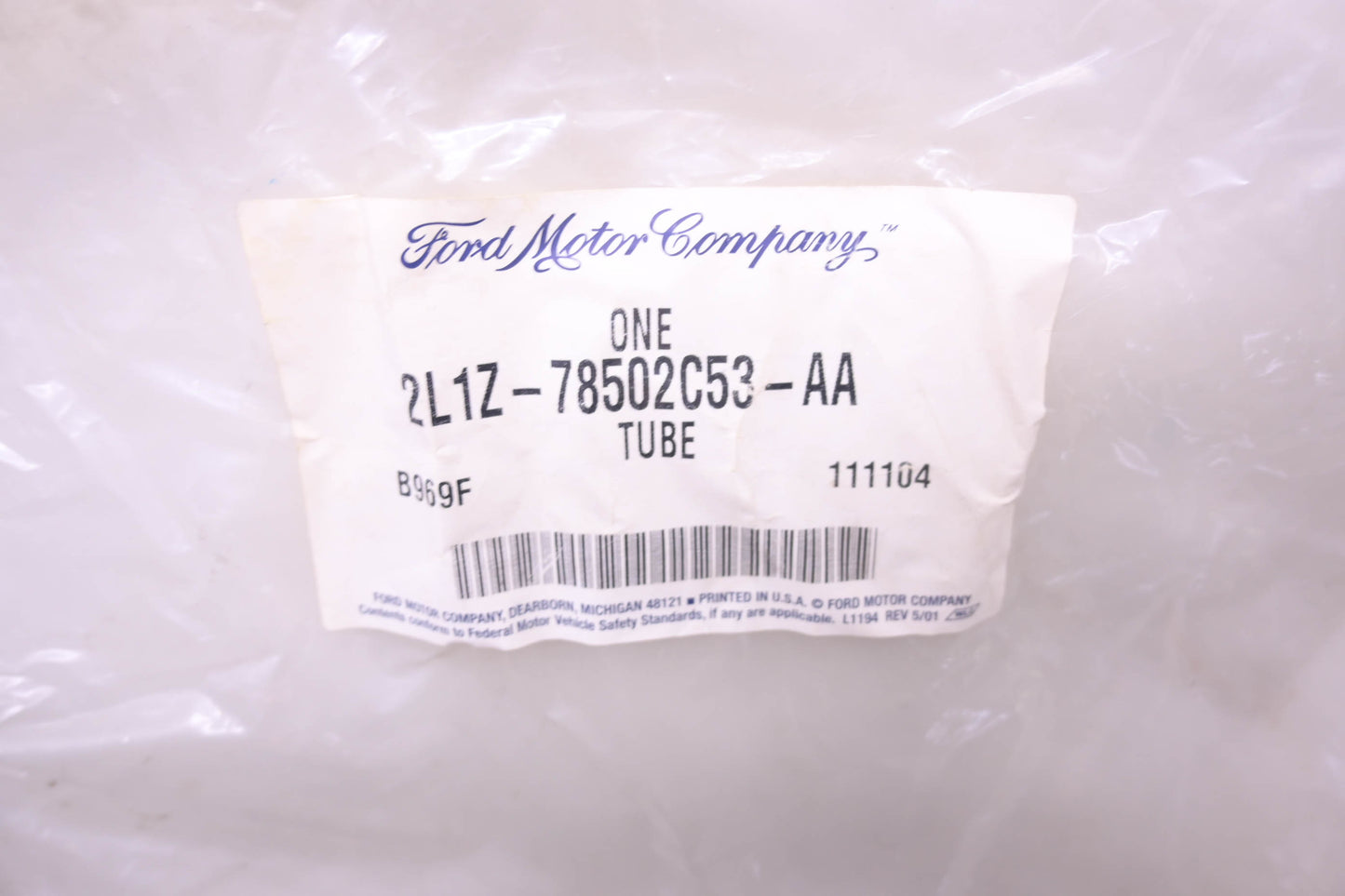 New OEM Ford 2L1Z-78502C53-AA Water Drain Tube NOS