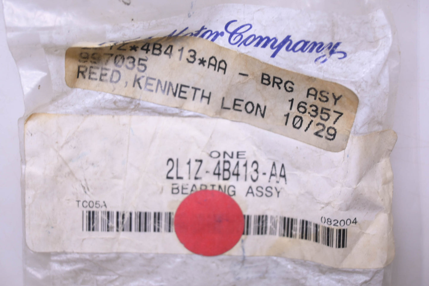 New OEM Ford 2L1Z-4B413-AA Bearing NOS