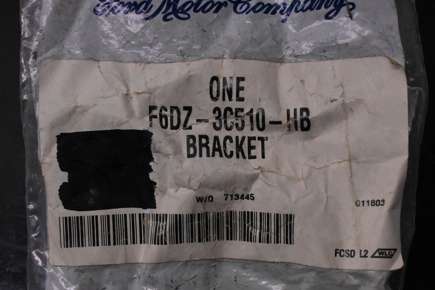 New OEM Ford F6DZ-3C510-HB Steering Hose Bracket NOS