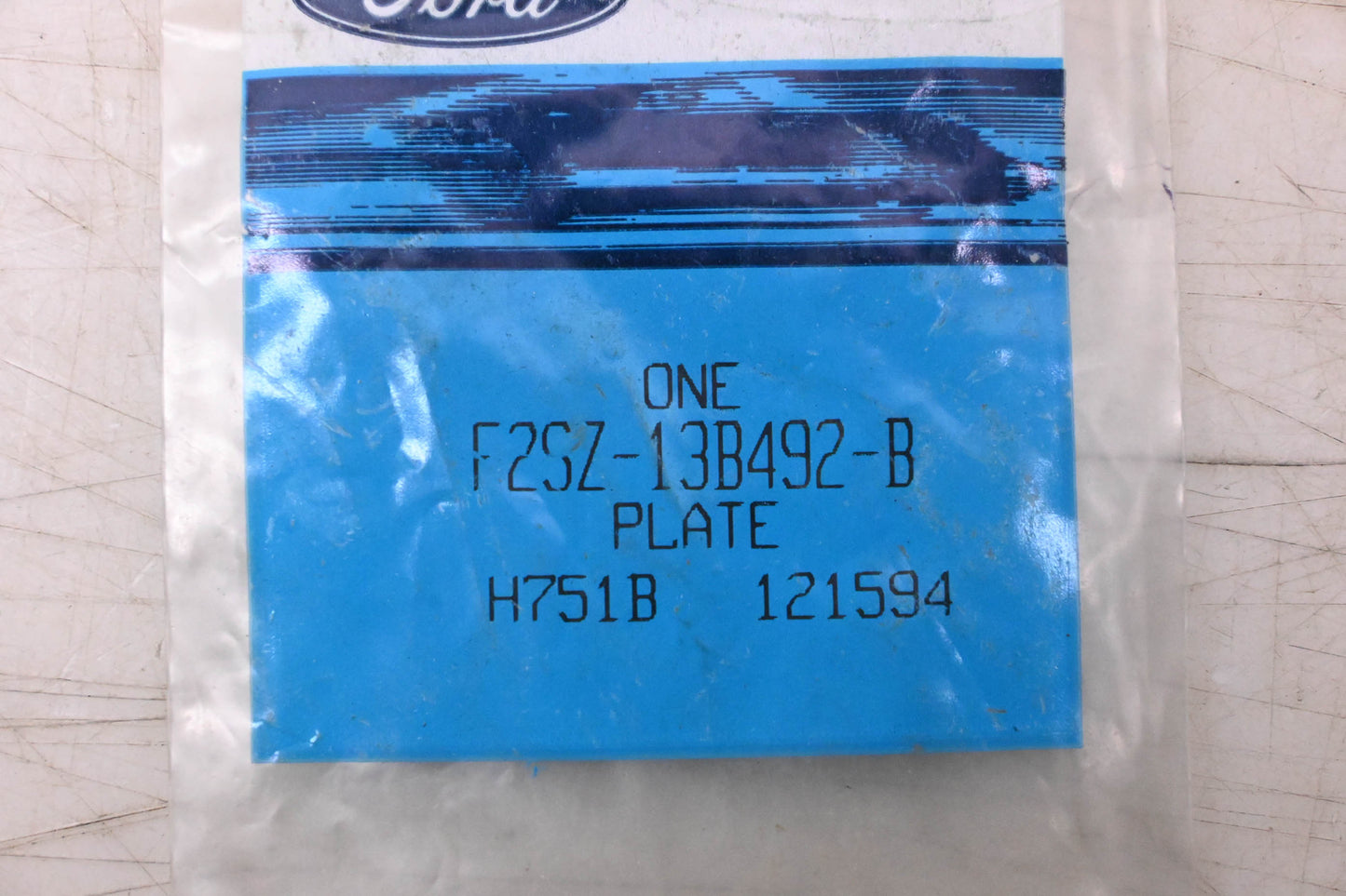 New OEM Ford F2SZ-13B492-B Sport Nameplate Emblem NOS