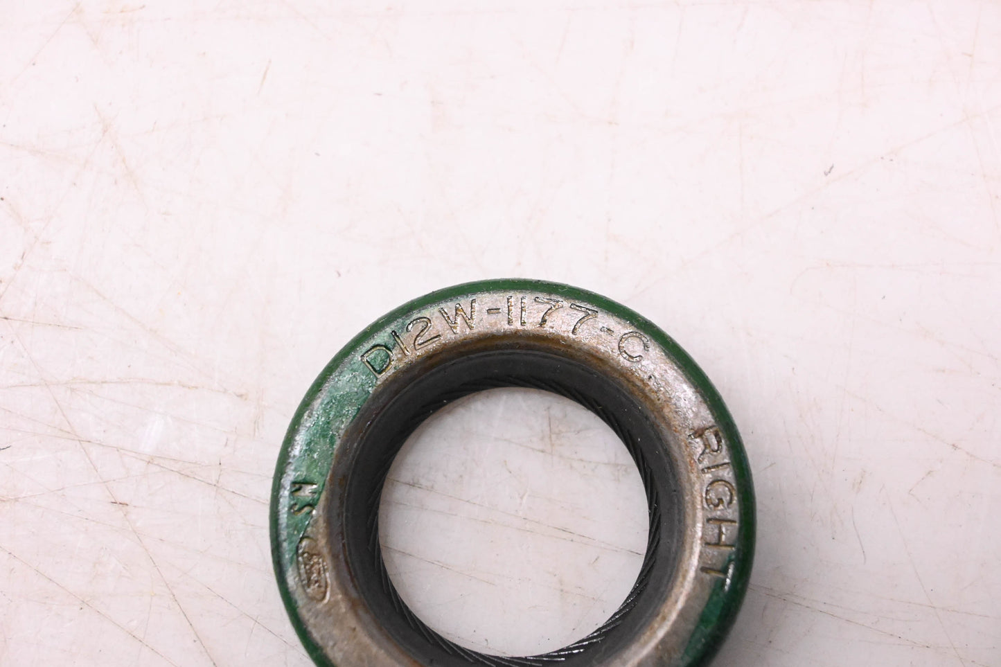 New OEM Ford D12W-1177-C Green Rear Axle Seal NOS