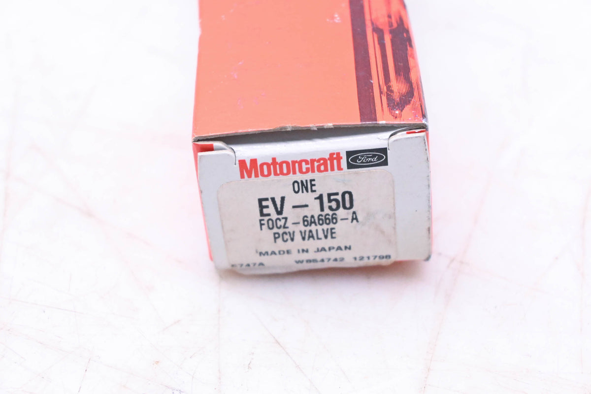 New OEM Motorcraft EV-150, F0CZ-6A666-A Positive Crankcase Ventilation Valve Assembly NOS