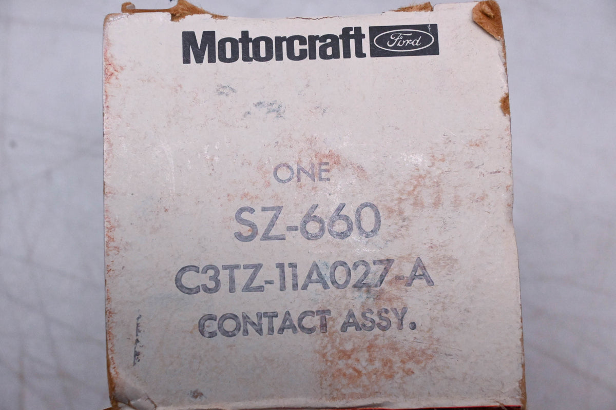 New OEM Motorcraft SZ-660, C3TZ-11A027-A Contact Assembly NOS
