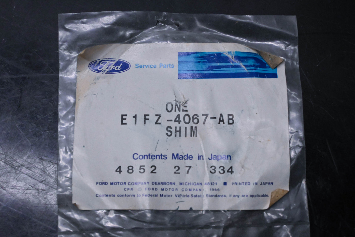 New OEM Ford E1FZ-4067-AB Shim NOS
