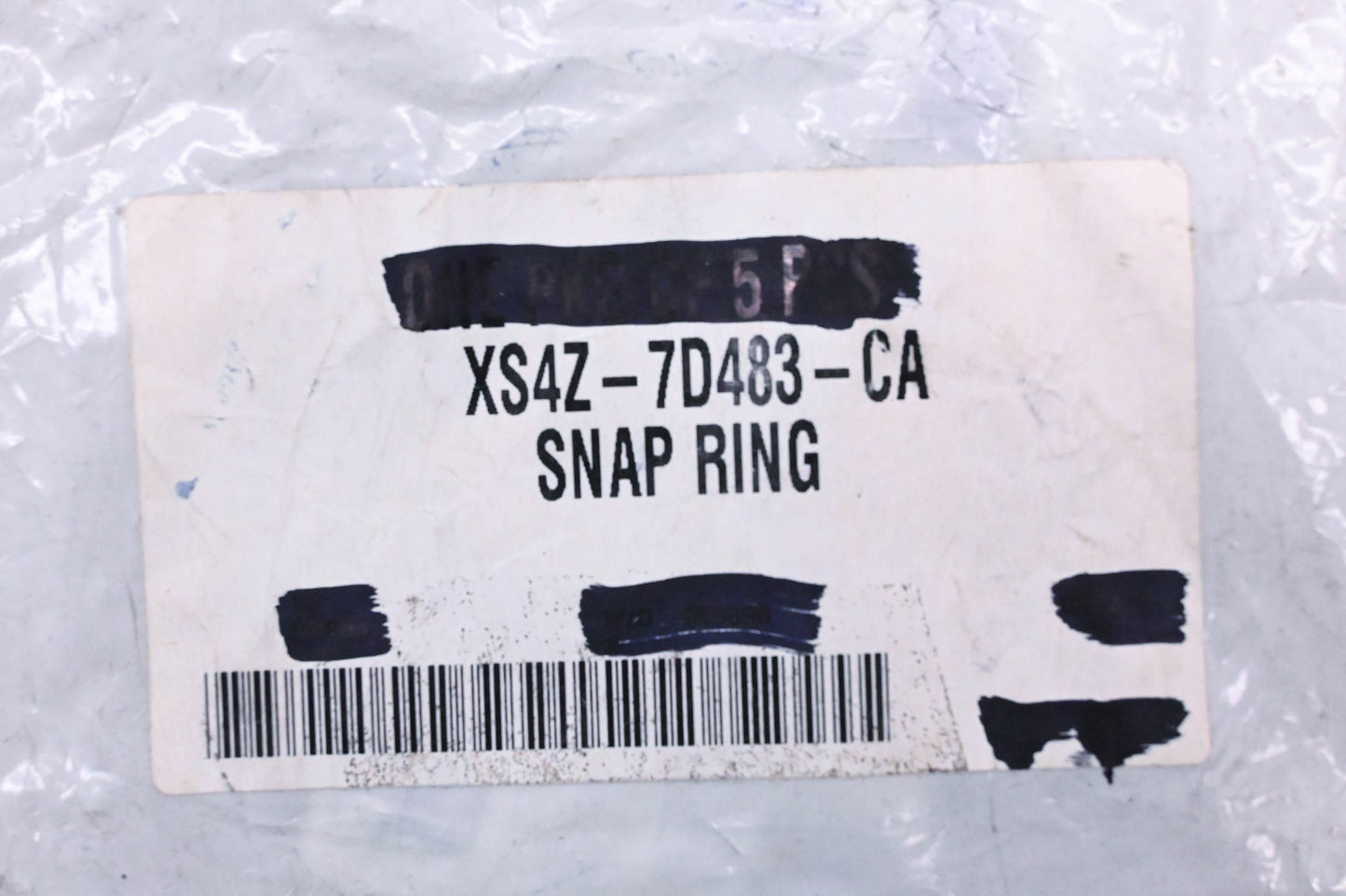 New OEM Ford XS4Z-7D483-CA Snap Rings Qty 2 NOS