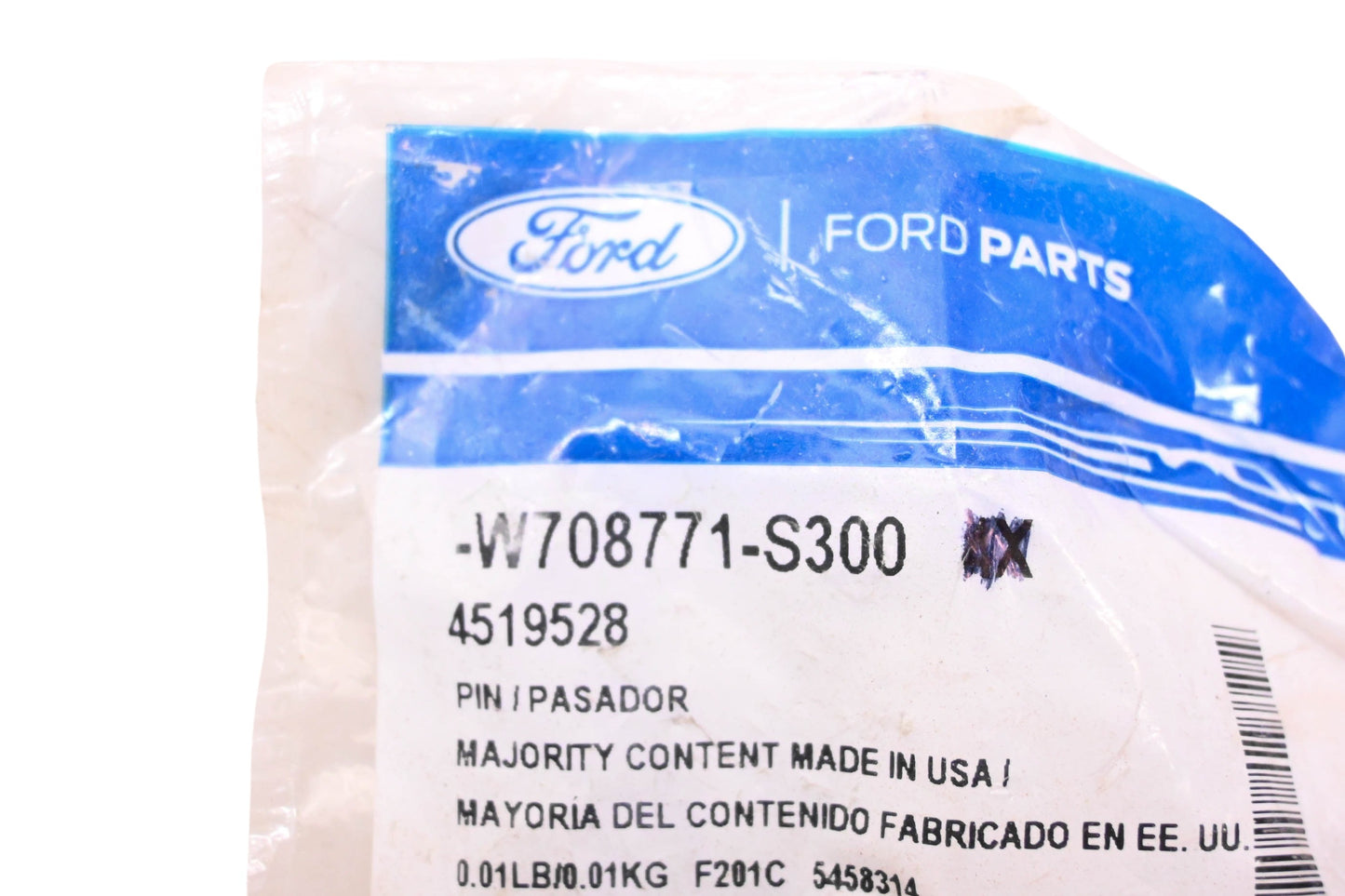 New OEM Ford W708771-S300 Cowl Grille Retainer Clips Qty 2 NOS
