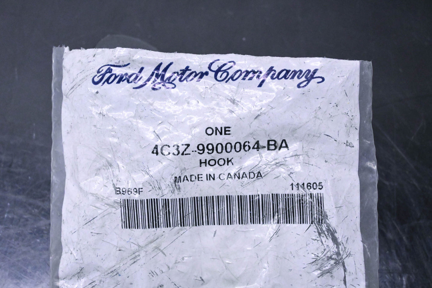 New OEM Ford 4C3Z-9900064-BA Cargo Box Tow Hook NOS