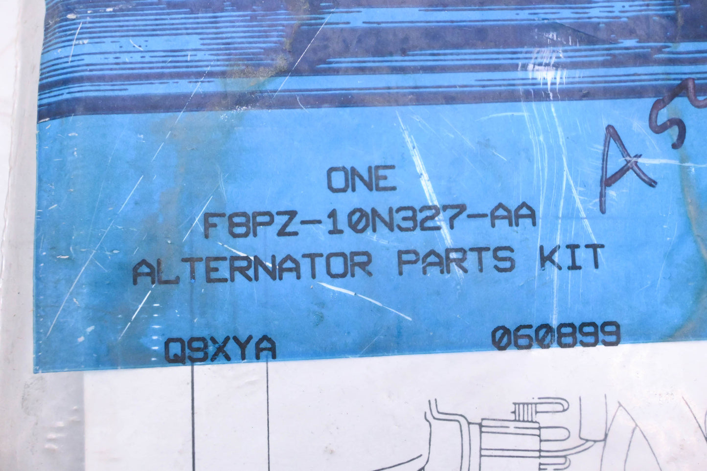 New OEM Ford F8PZ-10N327-AA Alternator Parts Kit NOS