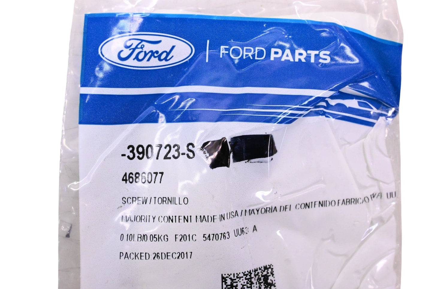 New OEM Ford 390723-S, 4686077 Mount Ring Screws Qty 2 NOS