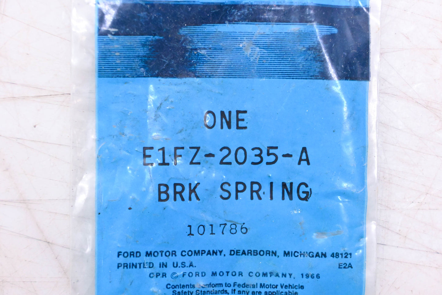 New OEM Ford E1FZ-2035-A Brake Spring NOS