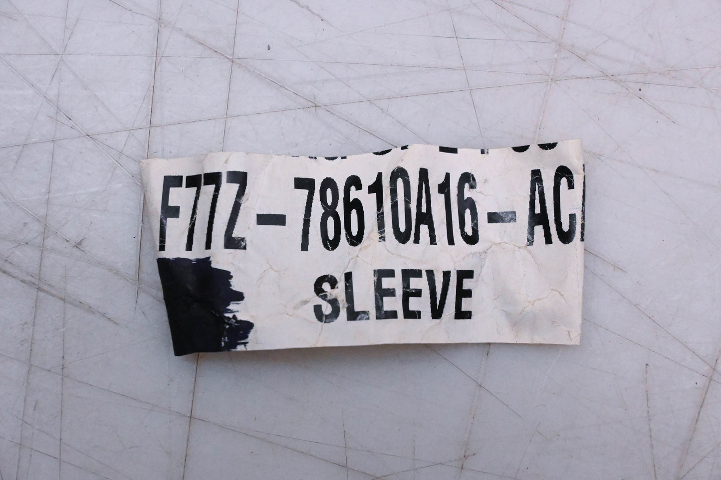 New OEM Ford F77Z-78610A16-ACA Headrest Guide Sleeve Assembly NOS