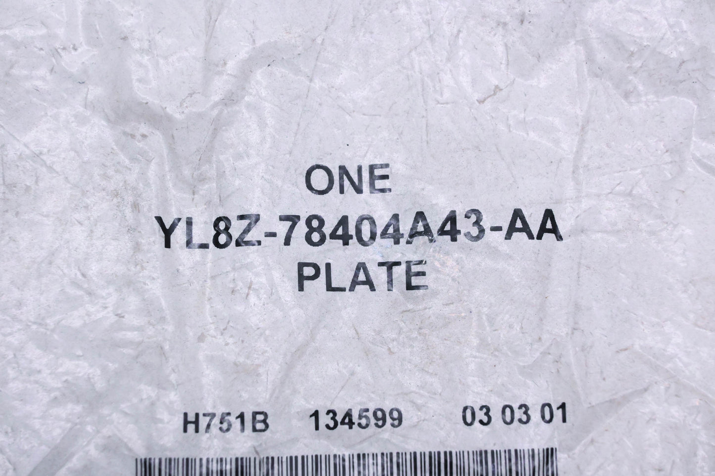 New OEM Ford YL8Z-78404A43-AA Door Lock Striker Plate NOS