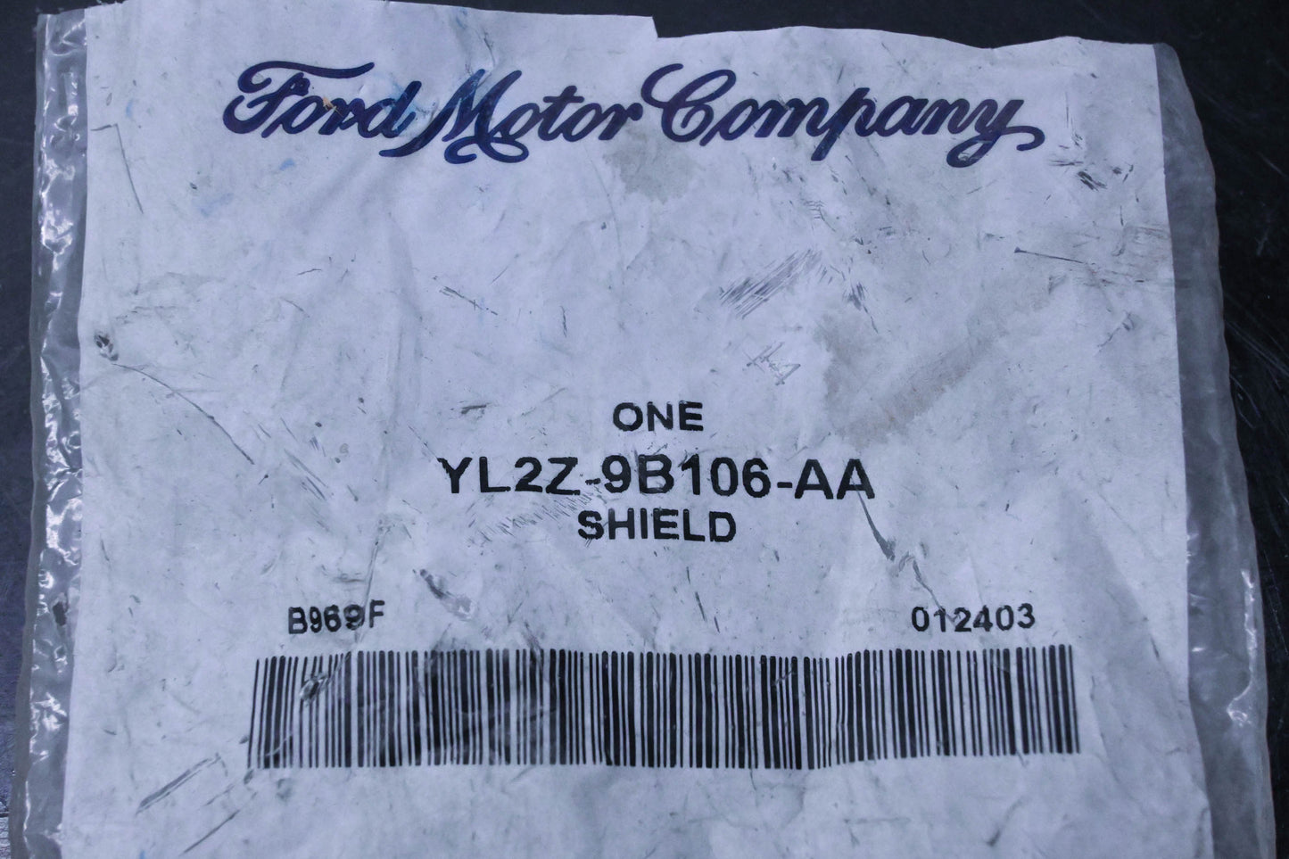 New OEM Ford YL2Z-9B106-AA Fuel Filter Shield NOS