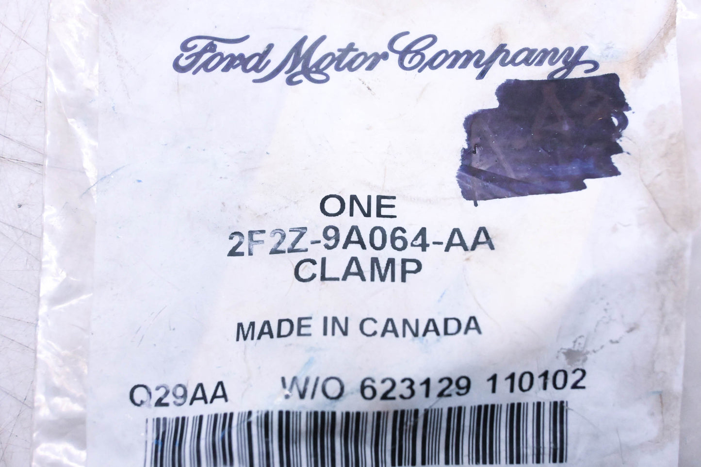 New OEM Ford 2F2Z-9A064-AA Clamp NOS