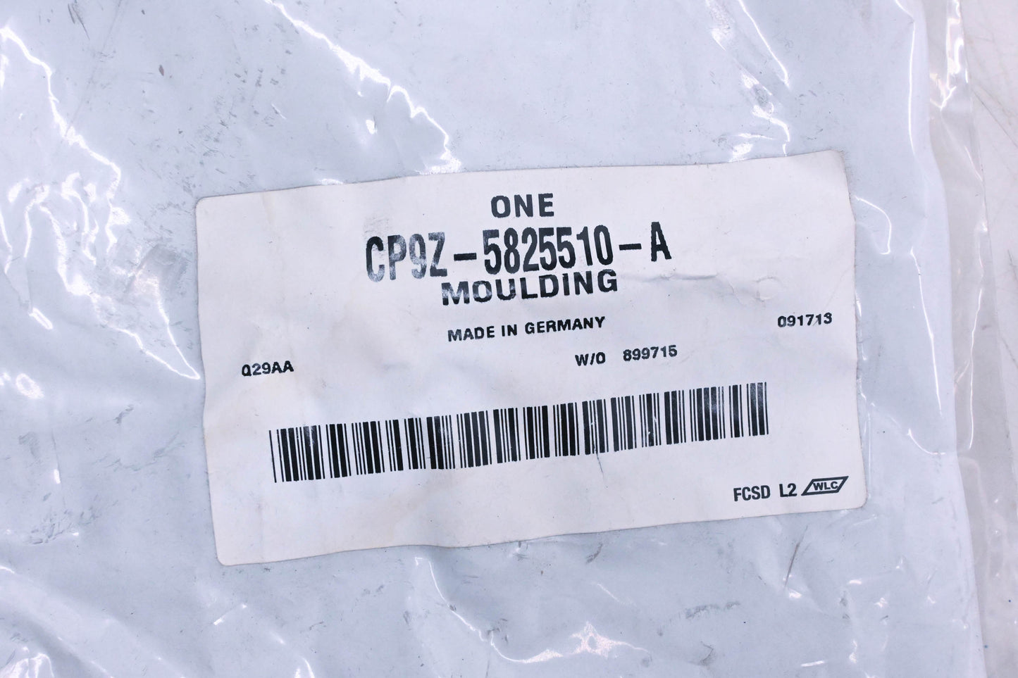 New OEM Ford CP9Z-5825510-A Rear Right Quarter Panel Trim Moulding NOS