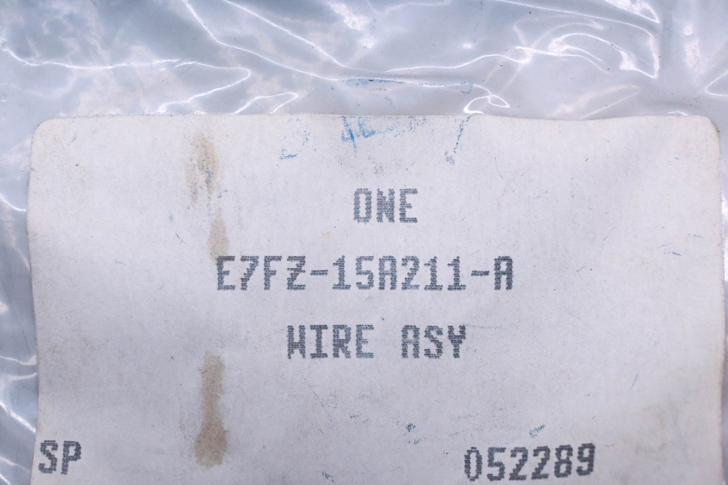 New OEM Ford E7FZ-15A211-A Fog Lamp Wiring Assembly NOS