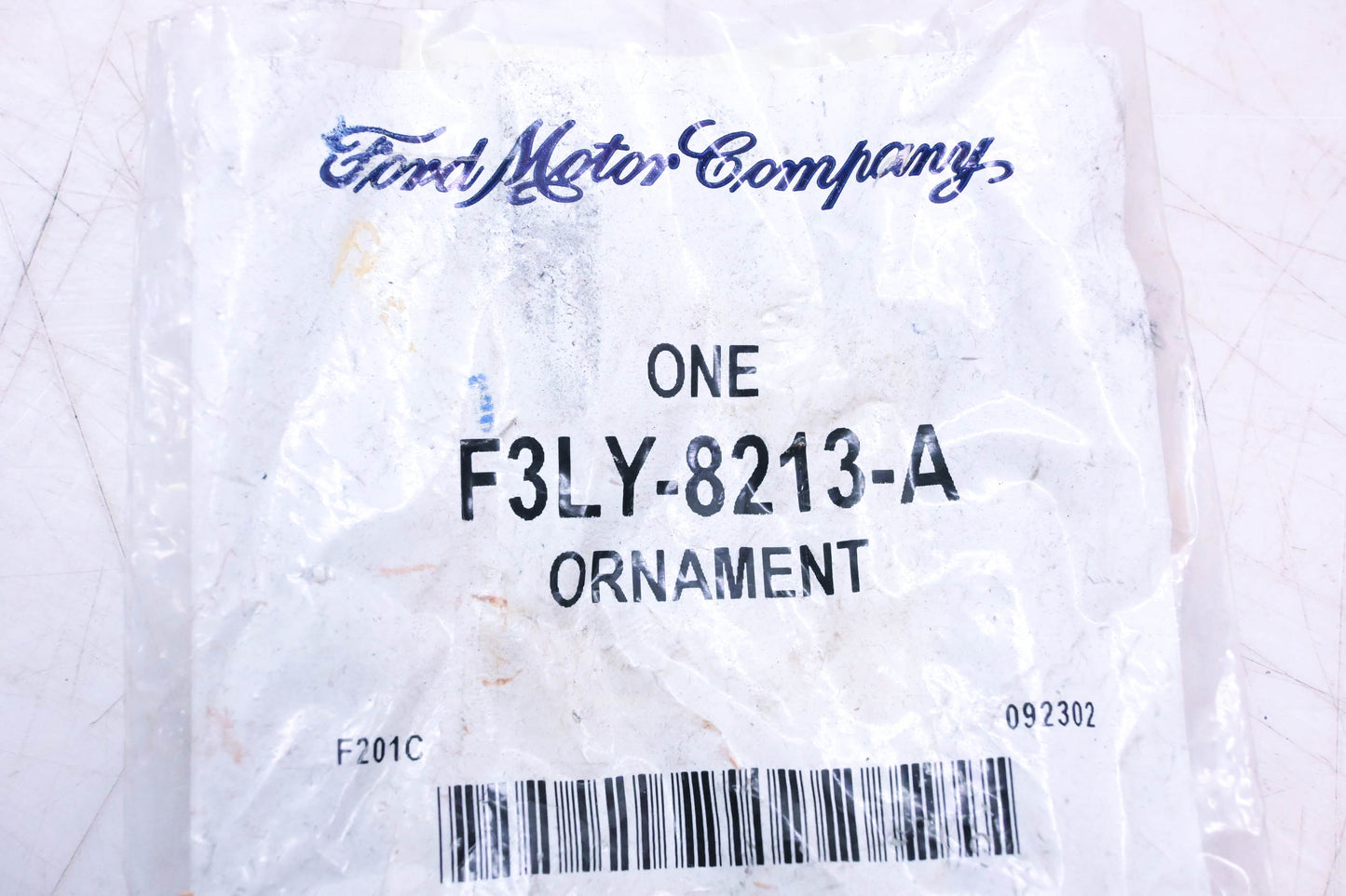 New OEM Ford F3LY-8213-A Lincoln Mark VIII Grill Ornament NOS