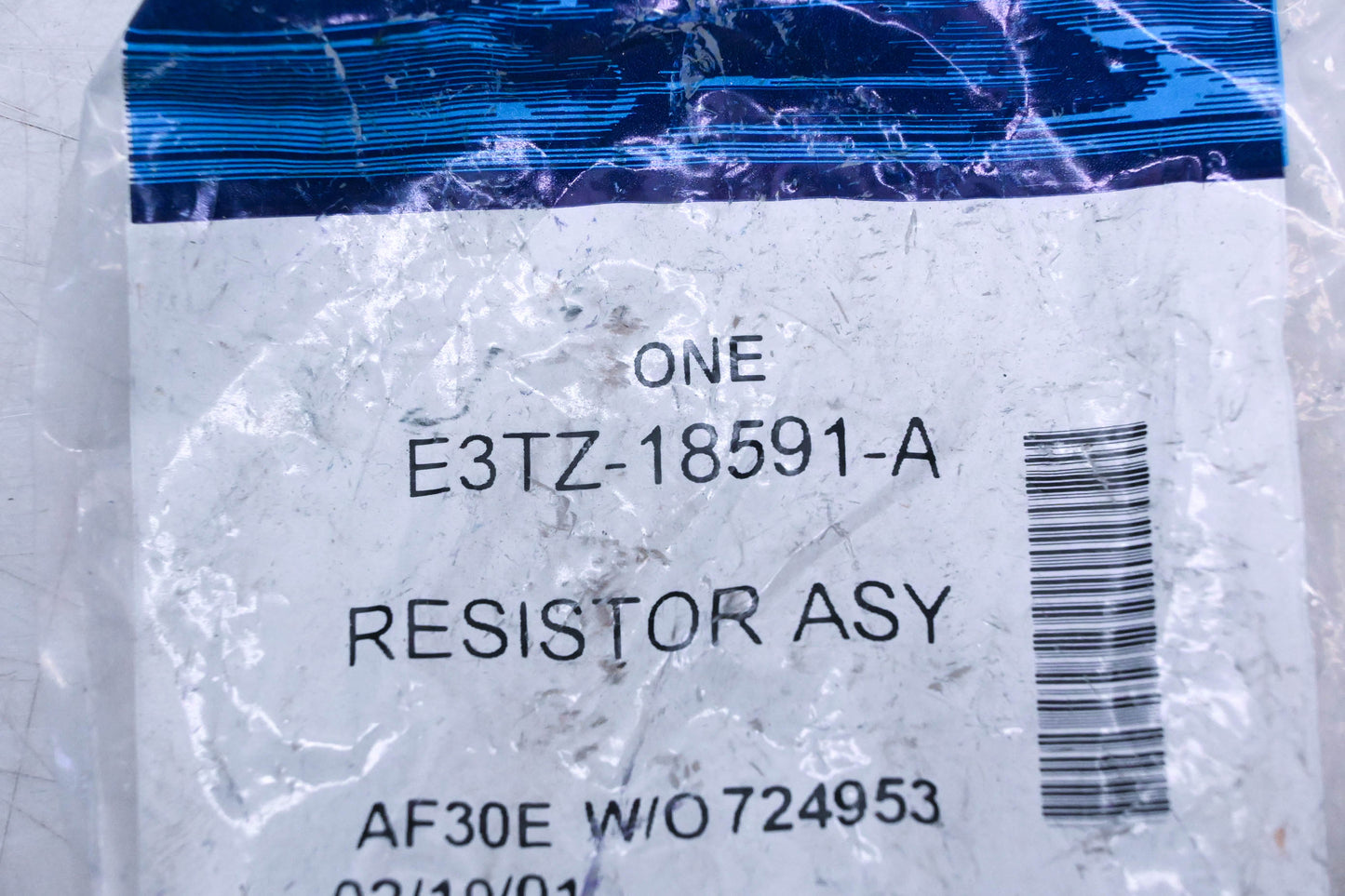 New OEM Ford E3TZ-18591-A Resistor Assembly NOS