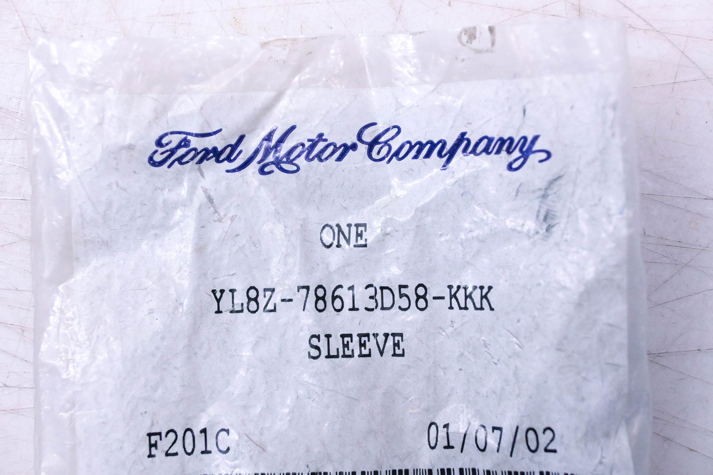 New OEM Ford YL8Z-78613D58-KKK Rear Headrest Guide Sleeve NOS