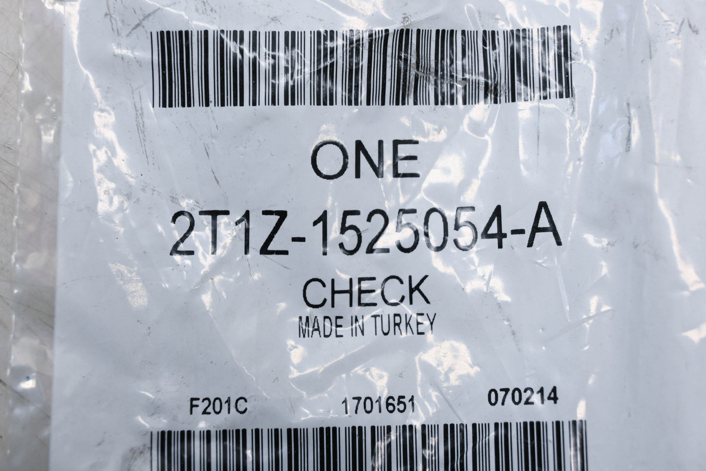 New OEM Ford 2T1Z-1525054-A Guide Check NOS