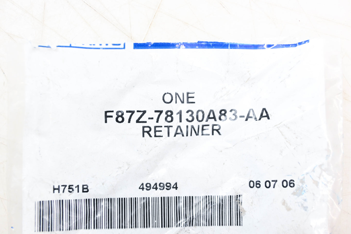 New OEM Ford F87Z-78130A83-AA Floor Mat Retaining Hook Clip NOS