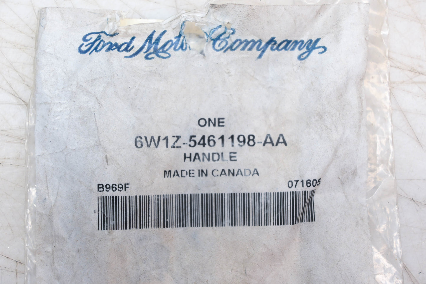 New OEM Ford 6W1Z-5461198-AA Right Side Seat Back Adjusting Handle NOS