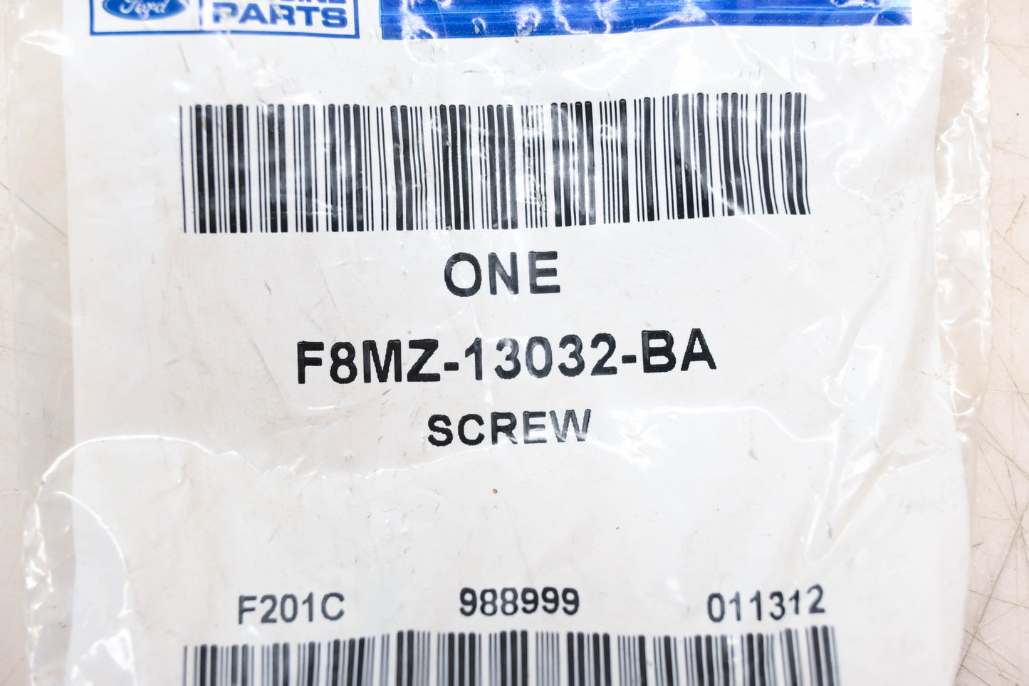 New OEM Ford F8MZ-13032-BA Screw Assembly NOS