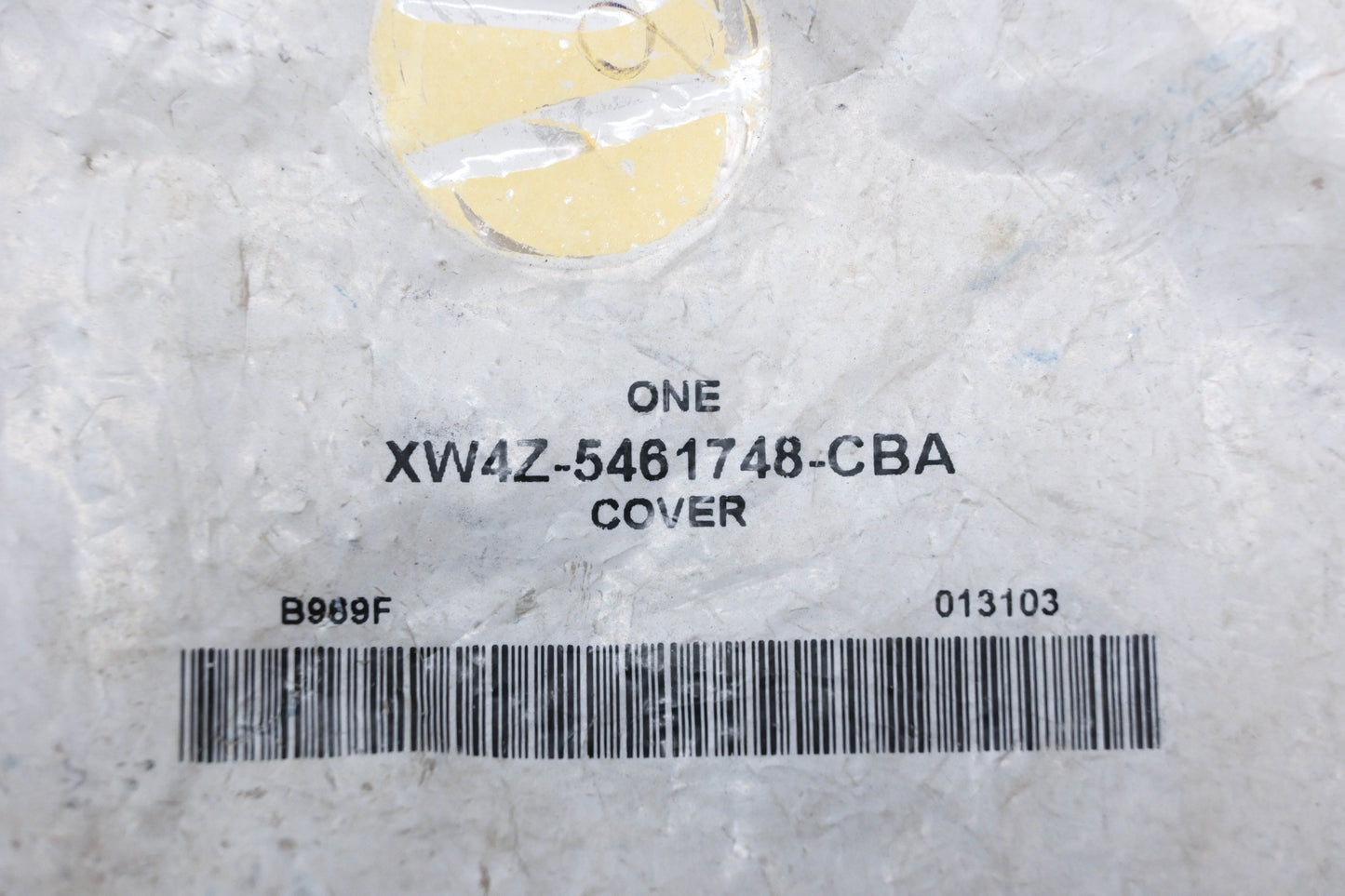 New OEM Ford XW4Z-5461748-CBA Seat Track Cover NOS