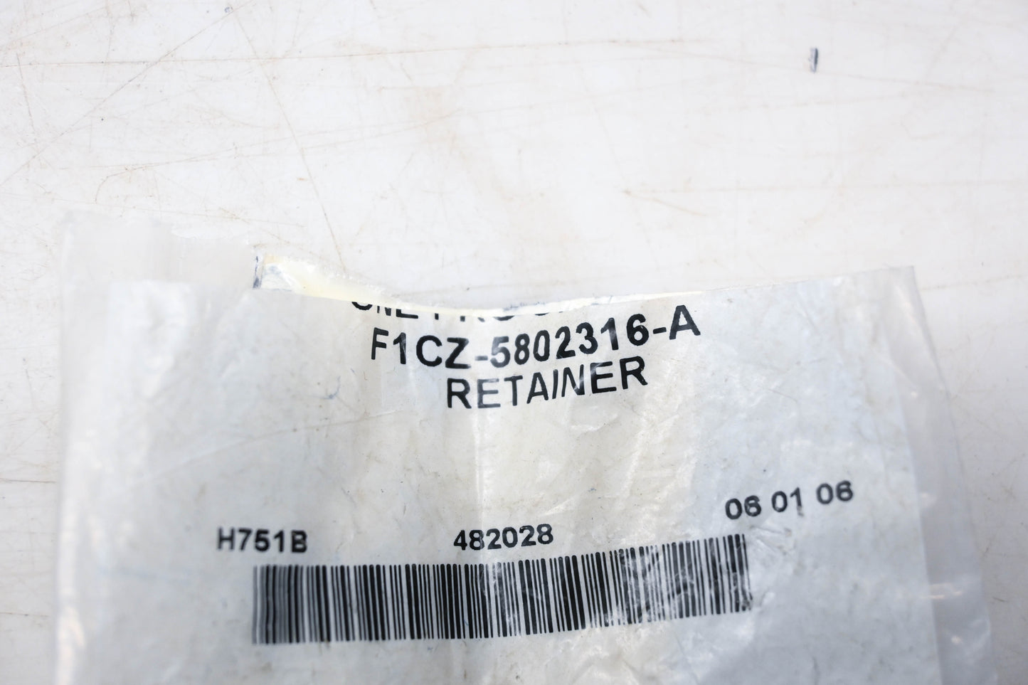 New OEM Ford F1CZ-5802316-A Cowl Grille Retainer NOS
