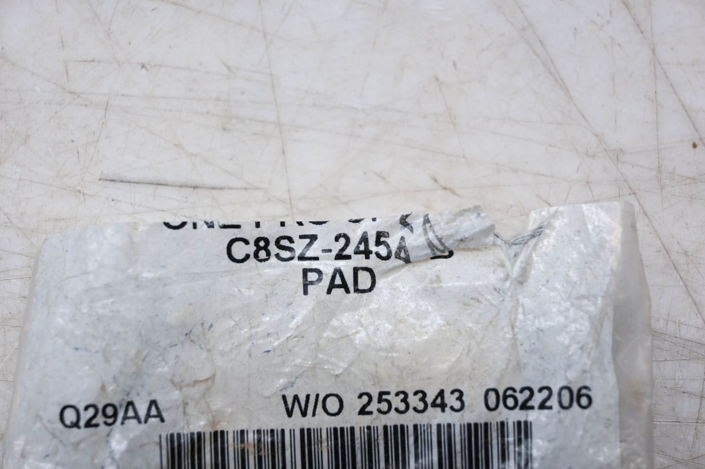 New OEM Ford C8SZ-2454-B Emergency Parking Brake Pedal Pad NOS