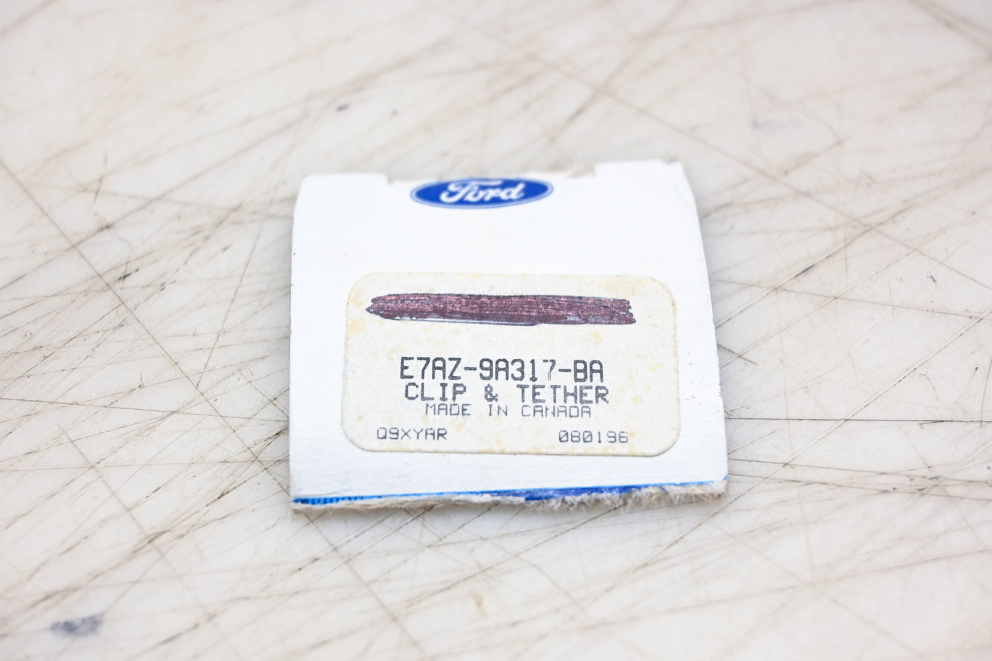 New OEM Ford E7AZ-9A317-BA Clip & Tether Assembly NOS