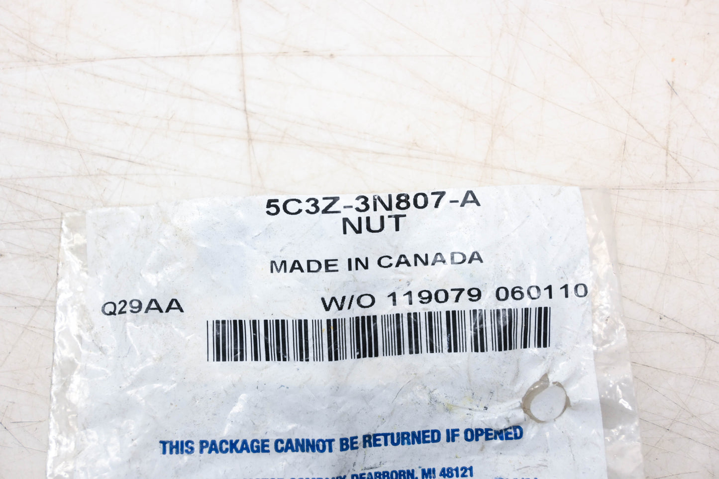New OEM Ford 5C3Z-3N807-A Adjusting Nut NOS