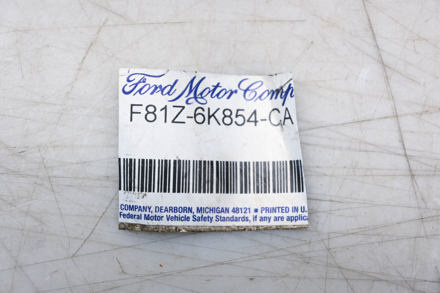 New OEM Ford F81Z-6K854-CA Air Intake Tube Adapter NOS