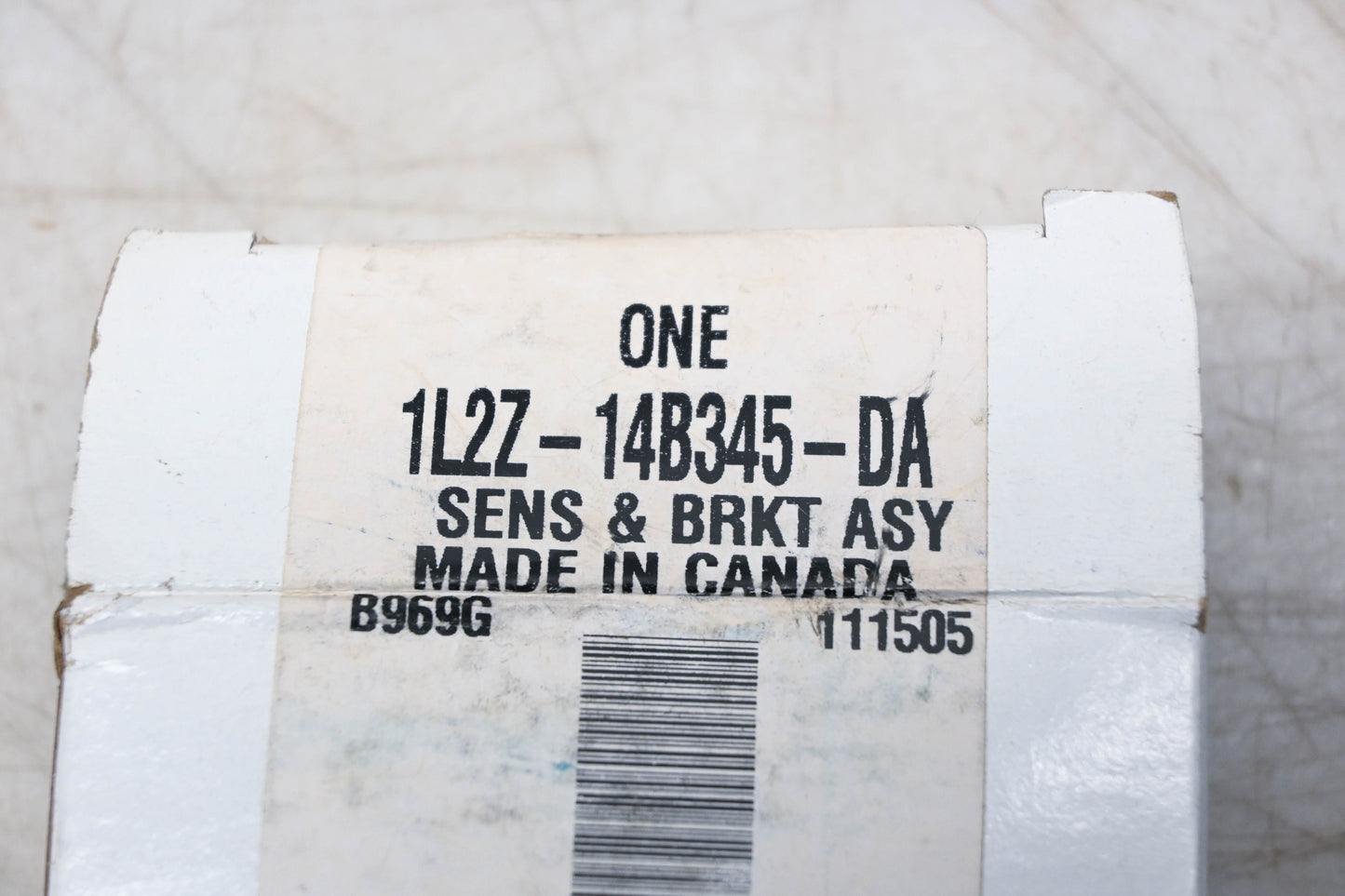 New OEM Ford 1L2Z-14B345-DA Impact Crash Sensor & Bracket Assembly NOS