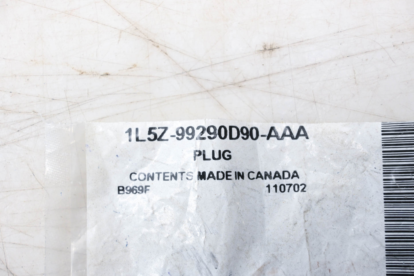 New OEM Ford 1L5Z-99290D90-AAA Quarter Panel Plug NOS
